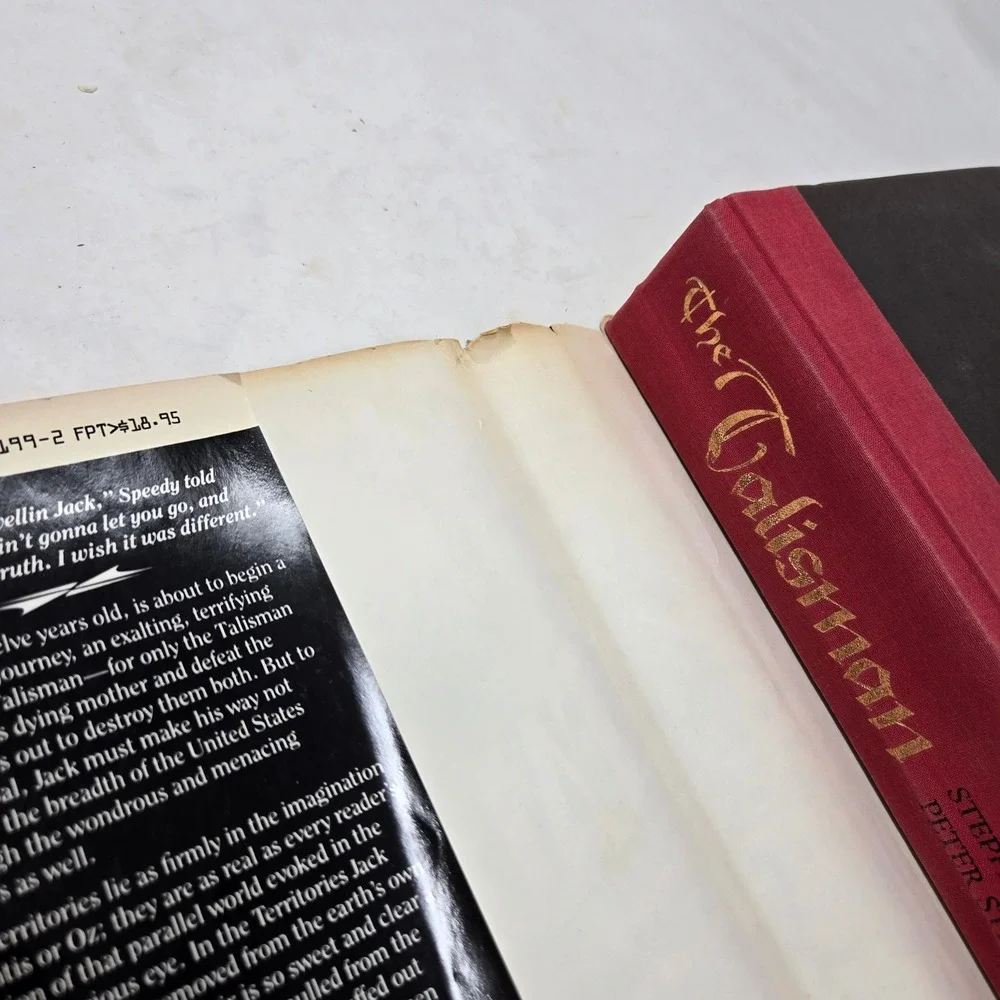 The Talisman Stephen King Peter Straub First Edition 1984 Viking Hardcover Book